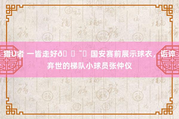 猎U者 一皆走好?️国安赛前展示球衣，诟谇弃世的梯队小球员张仲仪