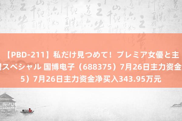 【PBD-211】私だけ見つめて！プレミア女優と主観でセックス8時間スペシャル 国博电子（688375）7月26日主力资金净买入343.95万元