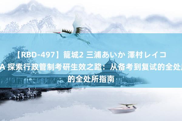 【RBD-497】籠城2 三浦あいか 澤村レイコ ASUKA 探索行政管制考研生效之路：从备考到复试的全处所指南