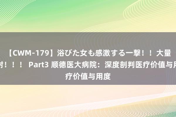 【CWM-179】浴びた女も感激する一撃！！大量顔射！！！ Part3 顺德医大病院：深度剖判医疗价值与用度