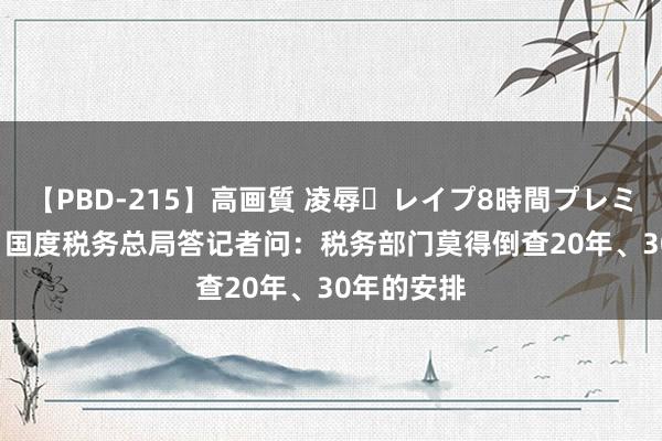 【PBD-215】高画質 凌辱・レイプ8時間プレミアムBEST 国度税务总局答记者问：税务部门莫得倒查20年、30年的安排