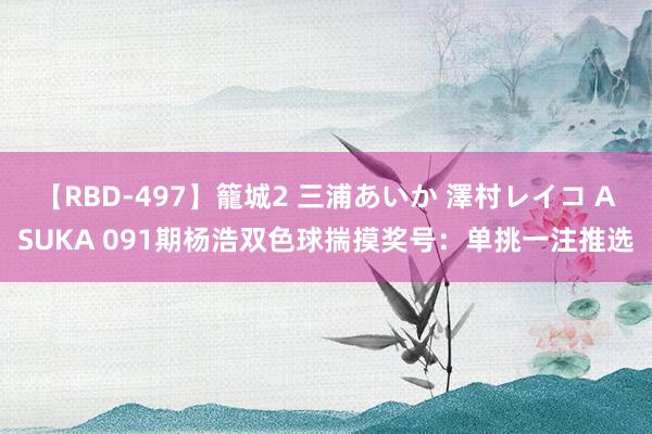 【RBD-497】籠城2 三浦あいか 澤村レイコ ASUKA 091期杨浩双色球揣摸奖号：单挑一注推选