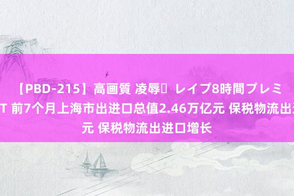 【PBD-215】高画質 凌辱・レイプ8時間プレミアムBEST 前7个月上海市出进口总值2.46万亿元 保税物流出进口增长